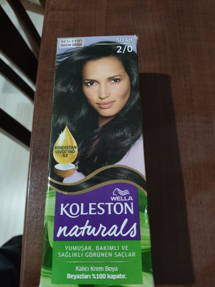 Koleston Naturals Saç Boyası Seti 50 ml Siyah - Görsel 3