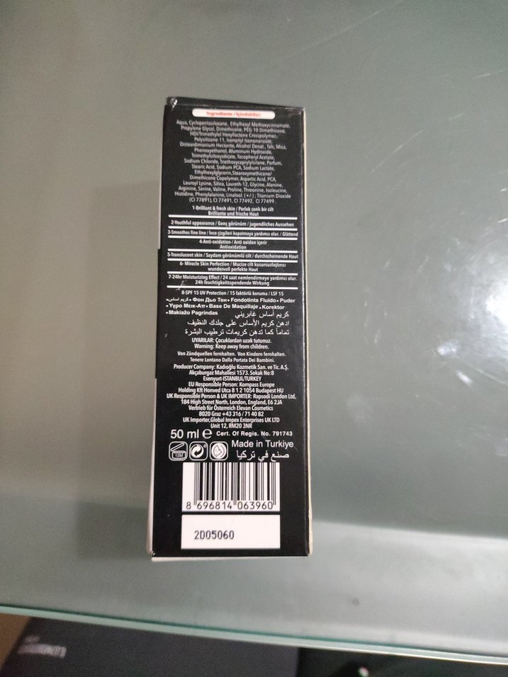 Gabrini BB Krem Açık Ton 8 in 1 - Görsel 3