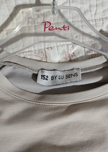 Baskılı Gri Bej Kız Sweatshirt - Görsel 4