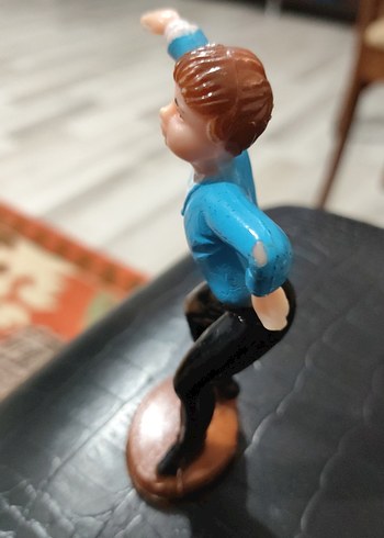 Mavi Gömlekli Figür ve Batman Anahtarlık - Görsel 3