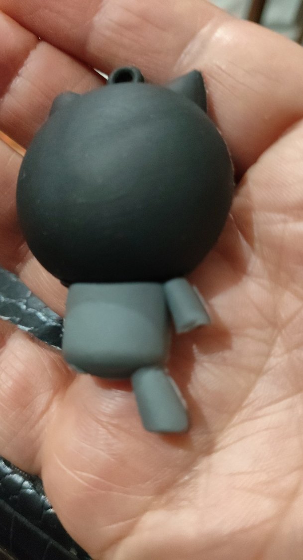 Mavi Gömlekli Figür ve Batman Anahtarlık - Görsel 5