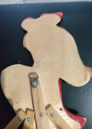 Renkli Ahşap Kız Figürlü Askılık - Görsel 5