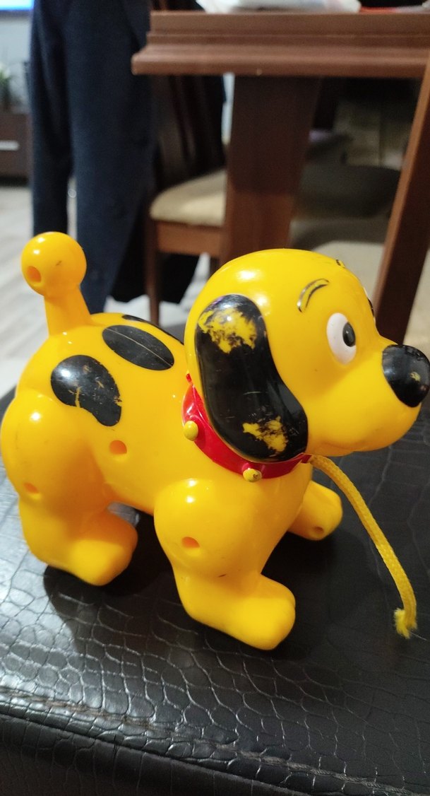 Sarı Çekmeli Köpek Oyuncak - Görsel 2