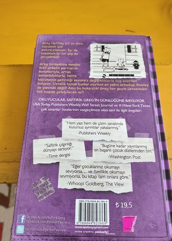 Saftirik Greg'in Günlüğü - Ama Bu Haksızlık! - Görsel 2