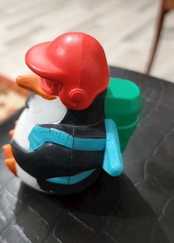 Renkli Kasklı Penguen Figür Oyuncak - Görsel 4
