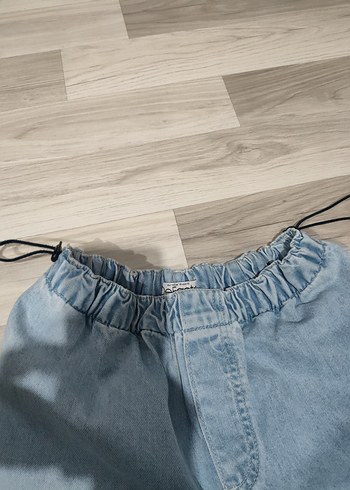 Açık Mavi Bol Kesim Kot Pantolon - Görsel 4