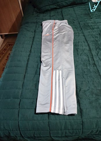 ADİDAS ORİJİNAL Kadın Gri Fermuarlı Rahat Eşofman Altı - Görsel 6