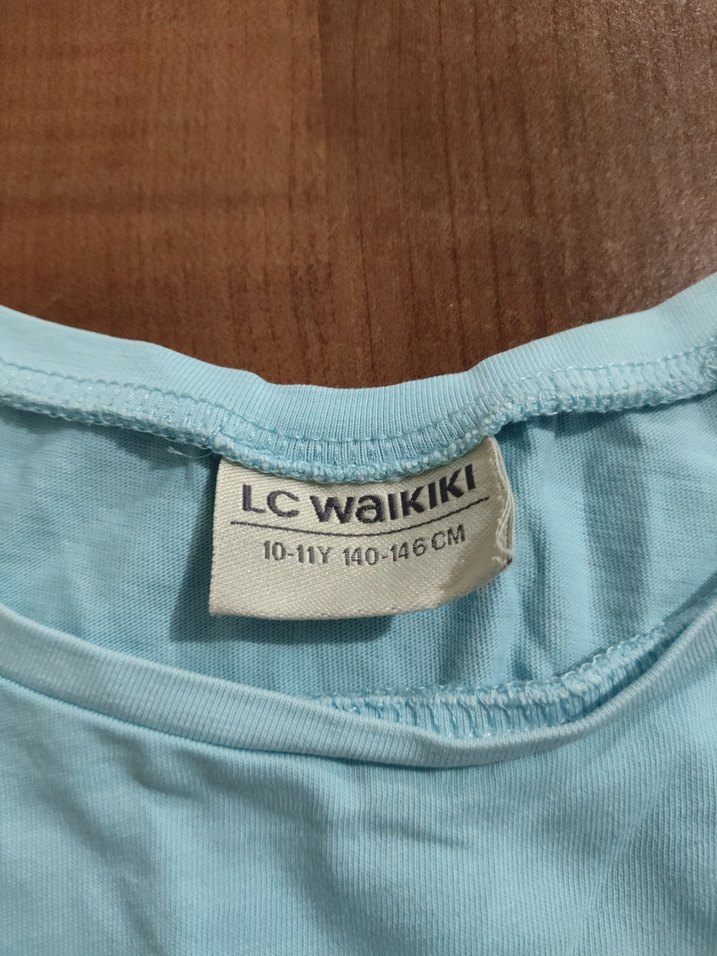 Sarı Baskılı Straplez Kolsuz Tişört - Görsel 5