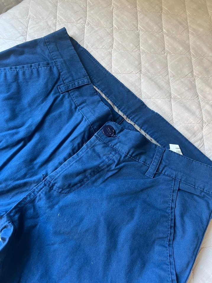 Erkek Çocuk Mavi Bol Kesim Denim Pantolon - Görsel 2