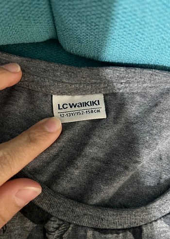 Gri Baskılı Dinozor Desenli Erkek Tişört - Görsel 3