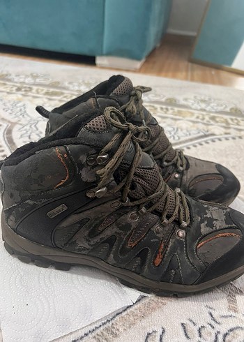 Erkek Kamuflaj Desenli Biker Outdoor Ayakkabı - Görsel 2