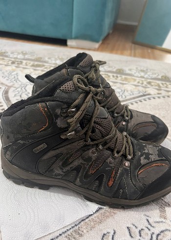 Erkek Kamuflaj Desenli Biker Outdoor Ayakkabı - Görsel 3