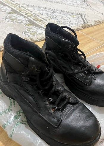 Siyah Bağcıklı Erkek Kauçuk Bot - Görsel 2