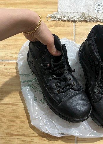 Siyah Bağcıklı Erkek Kauçuk Bot - Görsel 10