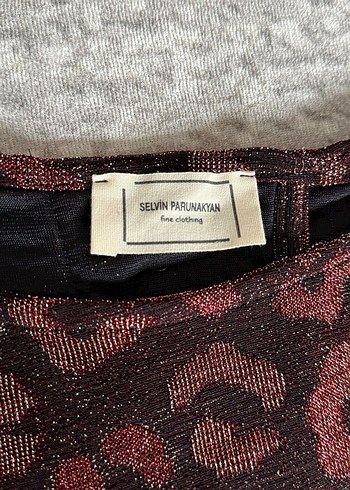 Bordo Desenli Kadın ikili takım - Görsel 4