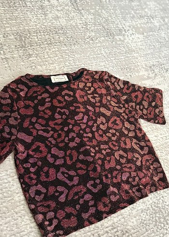 Bordo Desenli Kadın ikili takım - Görsel 3