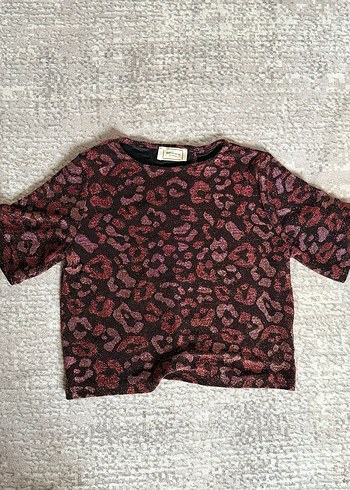 Bordo Desenli Kadın ikili takım - Görsel 5