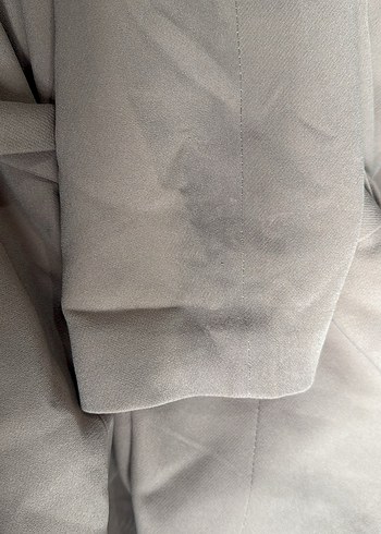 Bej Kemerli Kadın Ceket - Görsel 7