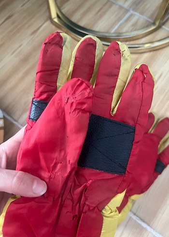 Kırmızı Trendy Erkek Eldivenleri - Görsel 2