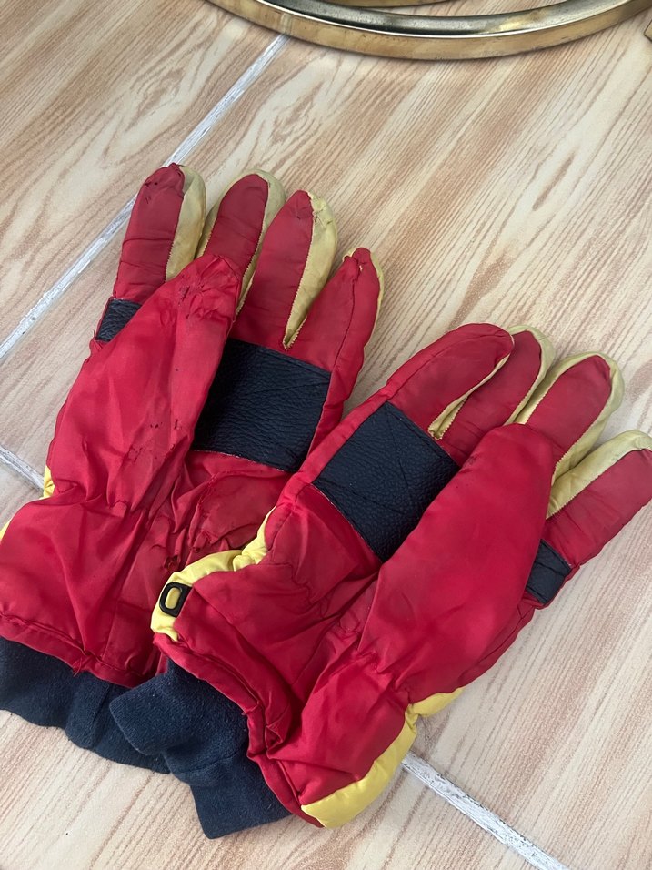 Kırmızı Trendy Erkek Eldivenleri - Görsel 3