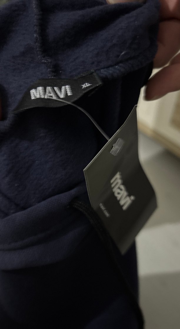 Siyah Erkek Oversize Sweatshirt - Görsel 2