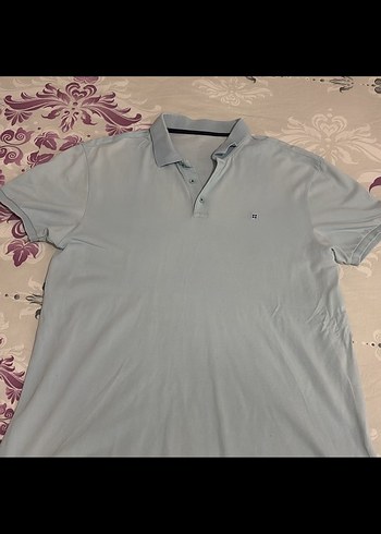 Erkek Gri Kısa Kollu Polo Yaka Tişört - Görsel 6