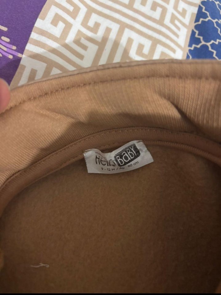 Kahverengi Erkek Çocuk Fermuarlı Sweatshirt - Görsel 3