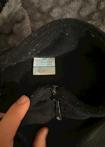 Columbia Siyah Fermuarlı Erkek Polar - Görsel 2