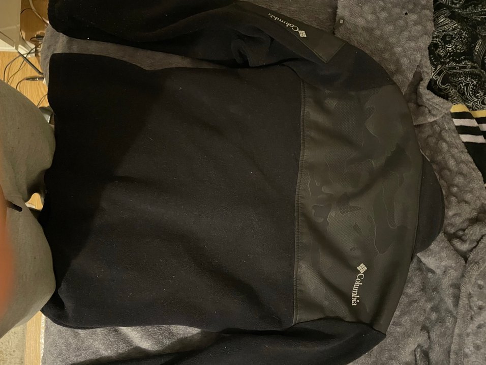 Columbia Siyah Fermuarlı Erkek Polar - Görsel 3