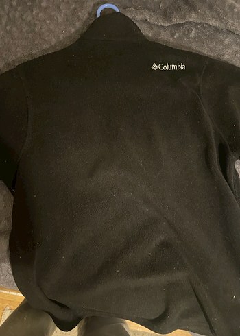 Columbia Siyah Fermuarlı Erkek Polar Sweatshirt - Görsel 3