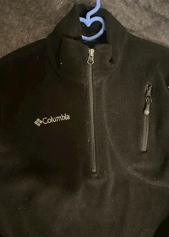 Columbia Siyah Fermuarlı Erkek Polar Sweatshirt - Görsel 2