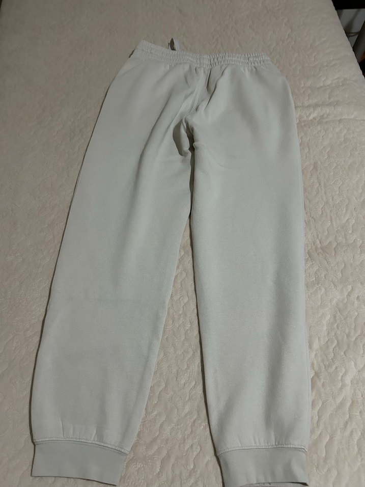 H&M Beyaz Pamuklu Erkek Eşofman Altı - Görsel 2