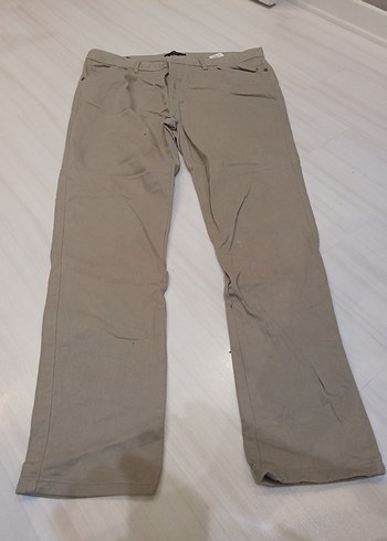 Bej Keten Erkek Pantolon AVVA 2xl büyük beden - Görsel 2