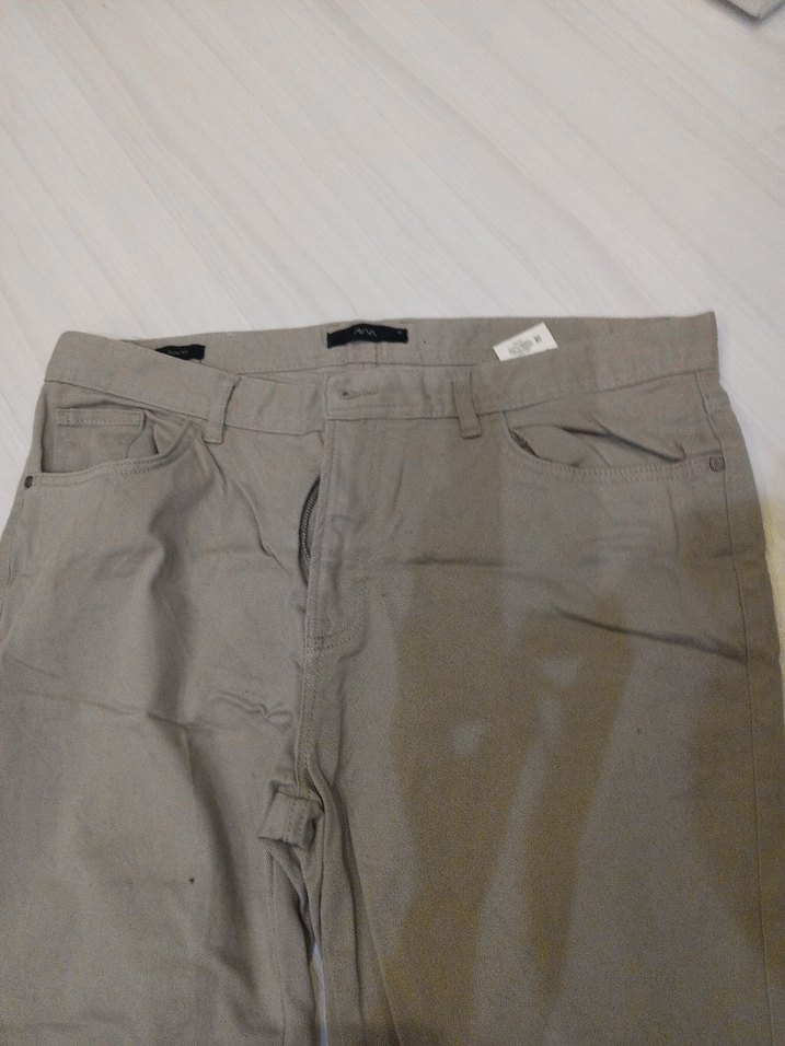 Bej Keten Erkek Pantolon AVVA 2xl büyük beden - Görsel 3