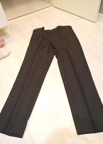 Düz Siyah Pilili Erkek Pantolon 2xl büyük beden pantolon - Görsel 3