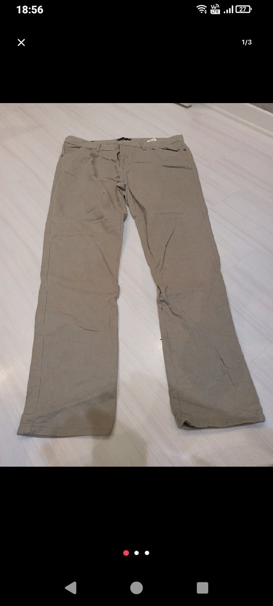 Erkek 2 Adet Pantolon Seti 2xl buyuk beden - Görsel 3