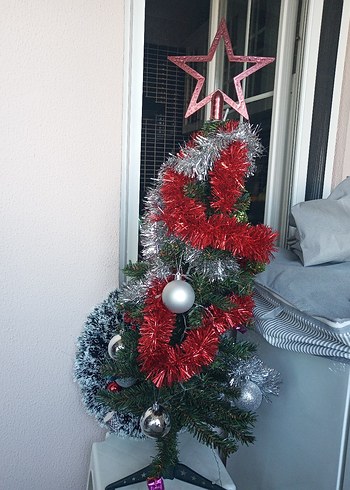 90 cm Yılbaşı Ağacı Süsleri ile Birlikte - Görsel 3