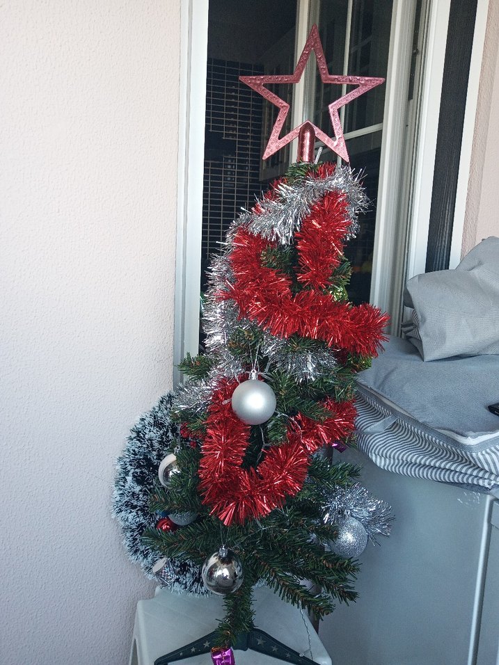 90 cm Yılbaşı Ağacı Süsleri ile Birlikte - Görsel 3