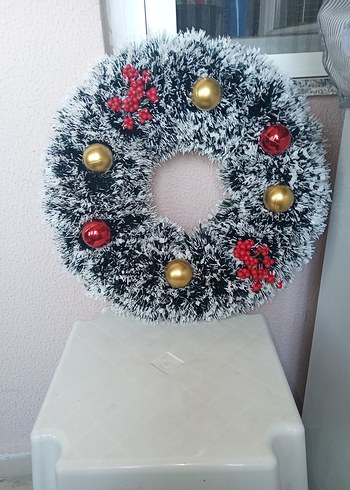 Yılbaşı Kapı Süsü Büyük Boy - Görsel 2