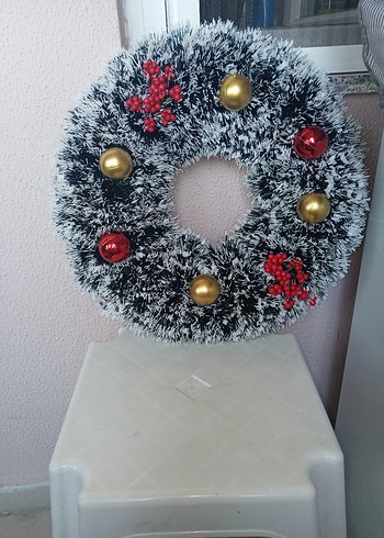 Yılbaşı Kapı Süsü Büyük Boy - Görsel 3