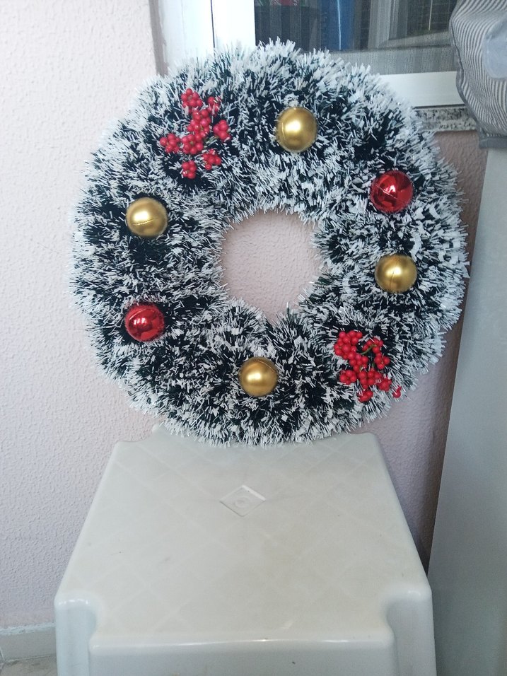 Yılbaşı Kapı Süsü Büyük Boy - Görsel 2