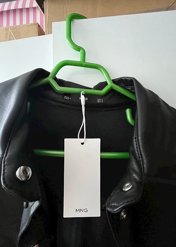 Zara Zara Siyah Mini Deri Ceket