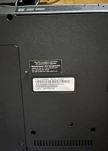  Beden Renk Acer Dizüstü Bilgisayar