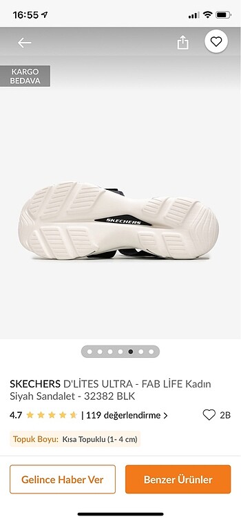 37 Beden siyah Renk Skechers sandalet