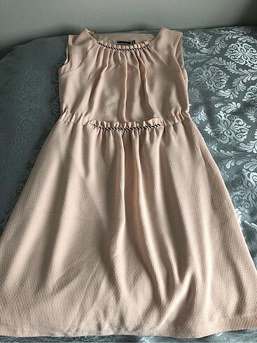 Zara Fusion pembe elbise