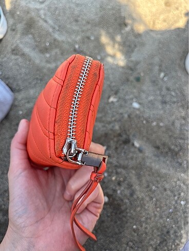 Mango turuncu cüzdan - Görsel 3