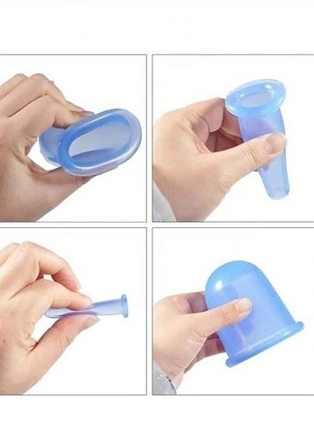 Mavi Silikon Kupa Seti - Kişisel Bakım - Görsel 3