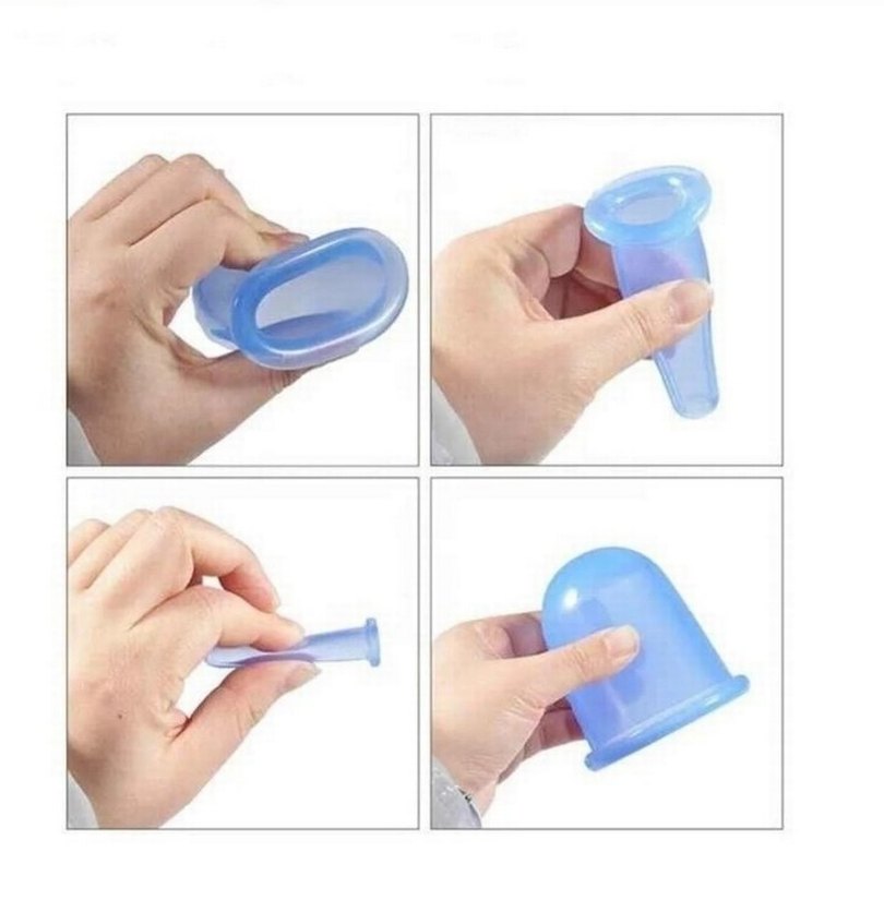 Mavi Silikon Kupa Seti - Kişisel Bakım - Görsel 3