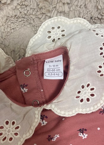 Dantel Yakalı Bebek Tulumu - Görsel 3