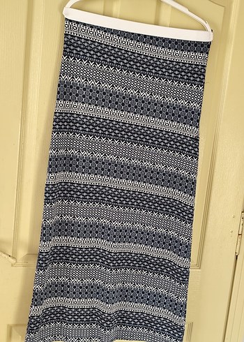 Bohem Uzun Örgü Desenli Hamile Eteği - Görsel 4